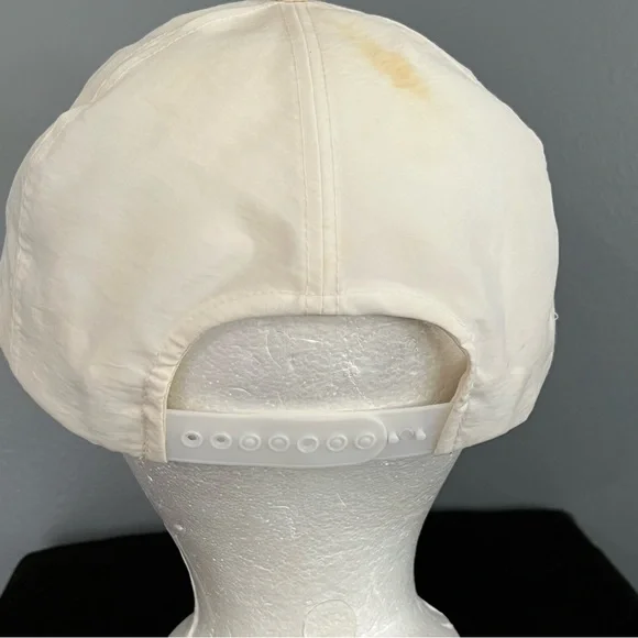 Vintage Cadillac White Hat Snapback Rope Red Hat Cap - Picture 6 of 9